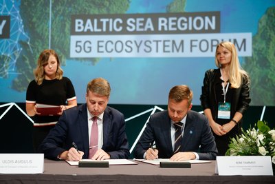 Digital Baltic Road koostöölepingule alla kirjutamine
