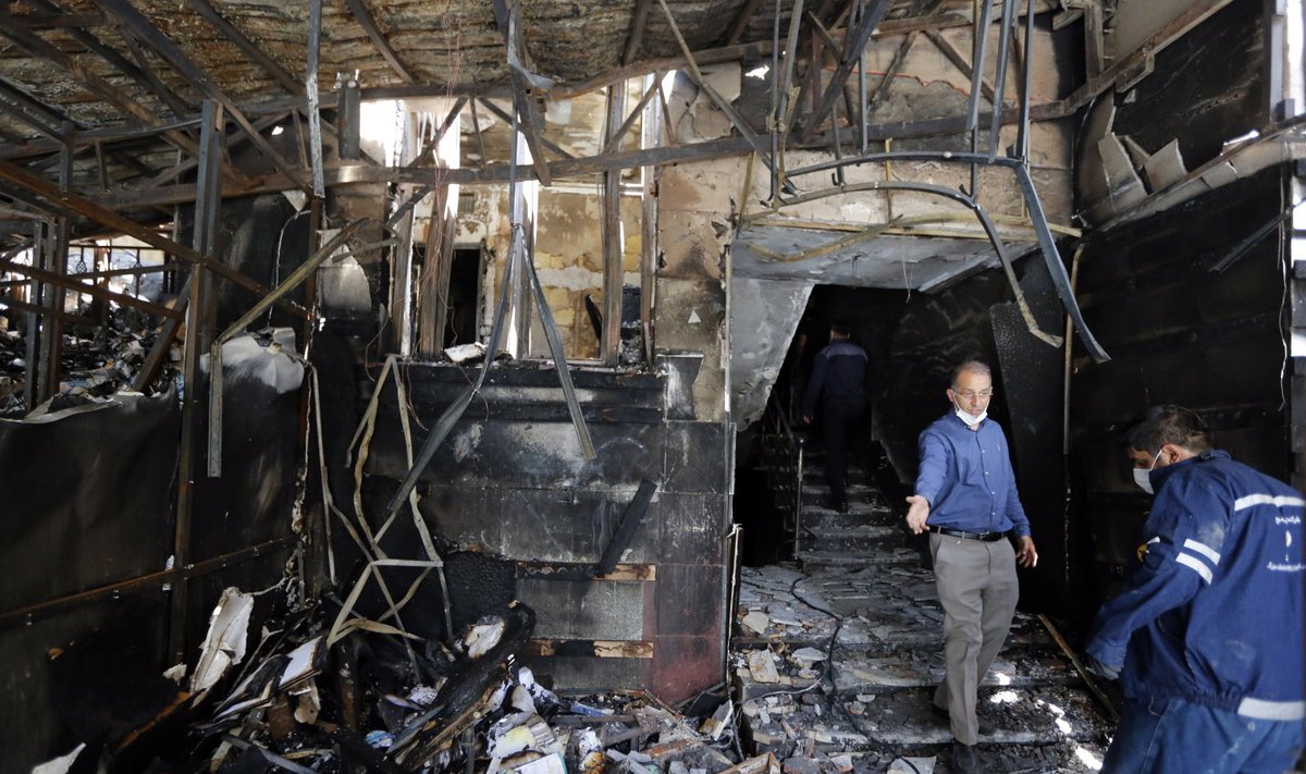 Riismed Teheranis õhku lennanud kliinikust. Plahvatus nõudis 19 inimelu.