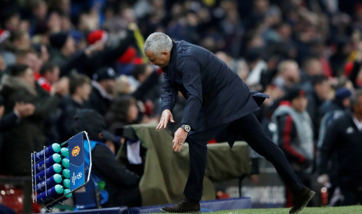 Jose Mourinho raevukas väravatähistus võib talle veel pahanduse kaela tuua.