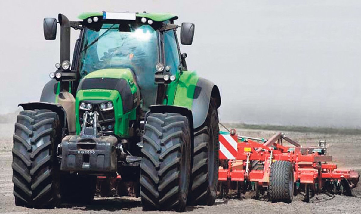 Deutz-Fahri traktorid  jõuavad Eesti põldudele  visalt, mõnes Euroopa  riigis on need põllumeeste seas aga kõrges hinnas. 