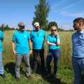 Maaeluministrid said Läti piiri ääres taluõuel kokku