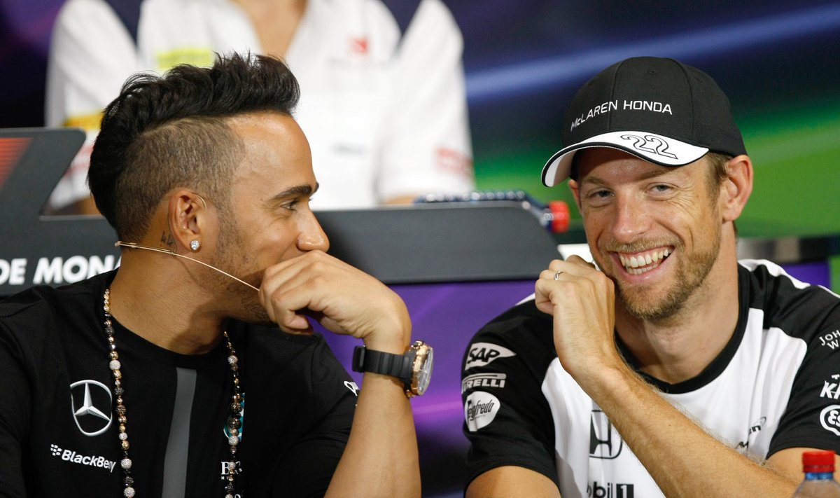 Lewis Hamilton ja Jenson Button