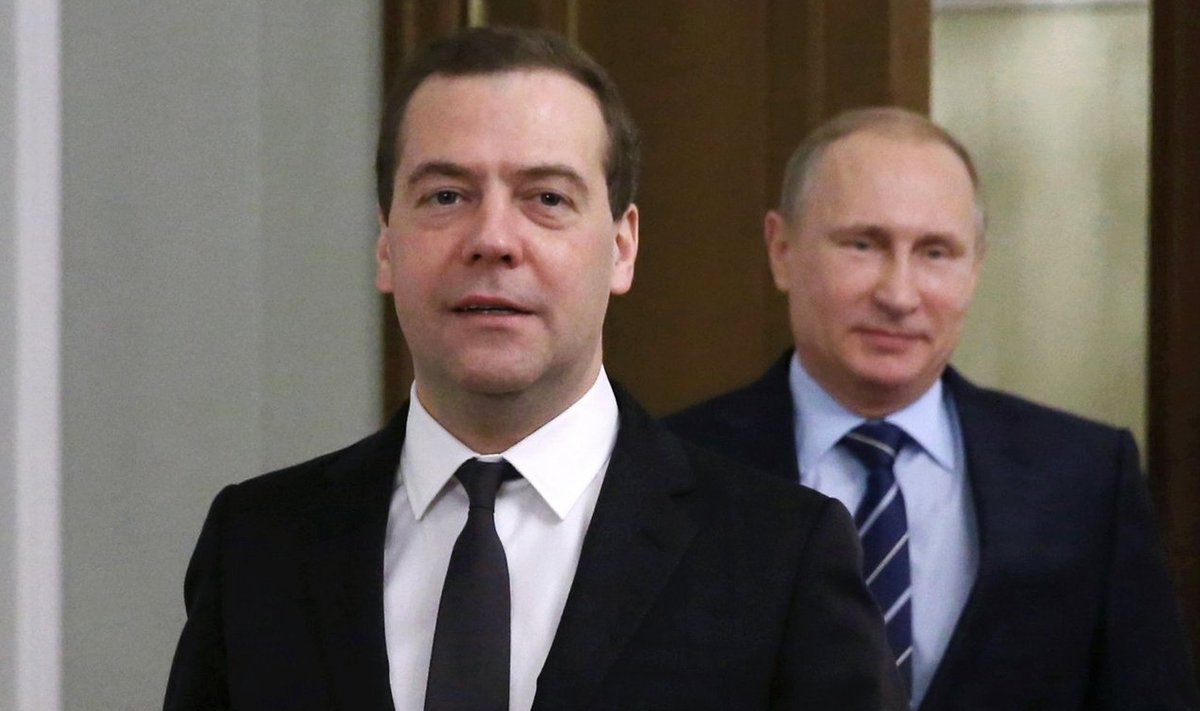 Dmitri Medvedev ja Vladimir Putin