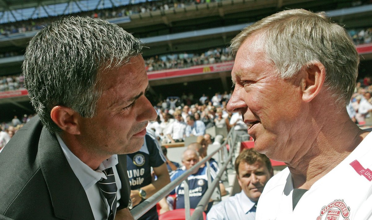 Jose Mourinho ja Alex Ferguson