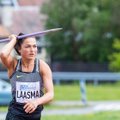 Balti meistrivõistlustel kolmanda koha saavutanud Liina Laasma ületas 60 meetri joone