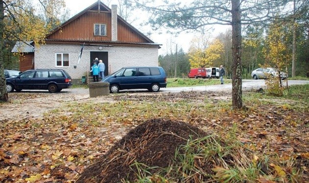 Alles valimiste päeval, 18. oktoobril 2009  pääses politsei poolt 48 tunniks kinni peetud  Alajõe volikogu esimees Sergei Asmus vabadusse. Paremal sündmuste käiku teraselt jälginud  kaitsepolitseiameti auto.