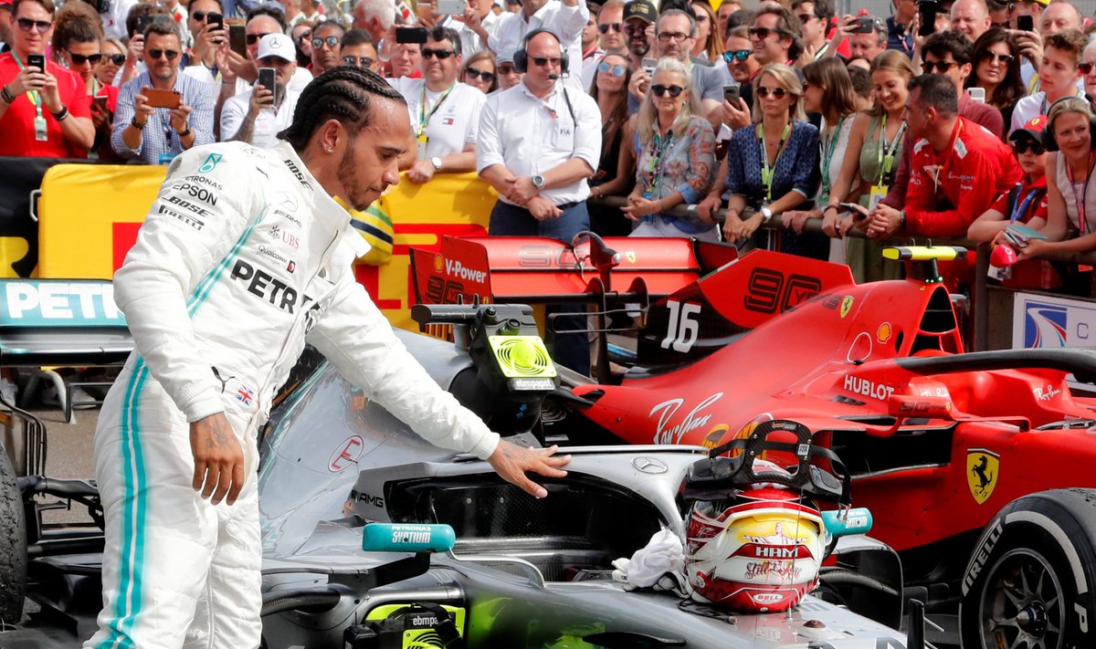 Lewis Hamilton võttis järjekordse võidu