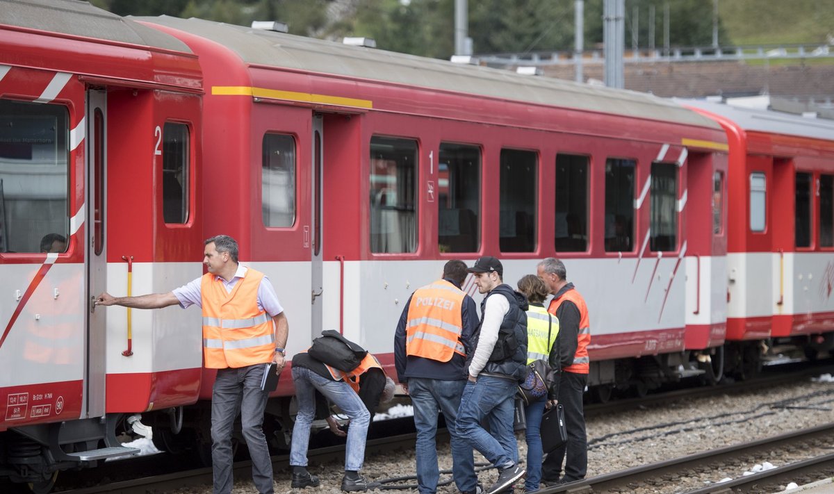 Switzerland Train Crash