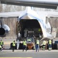 ФОТО | В Таллинн прибыл очередной российский самолет со средствами личной защиты