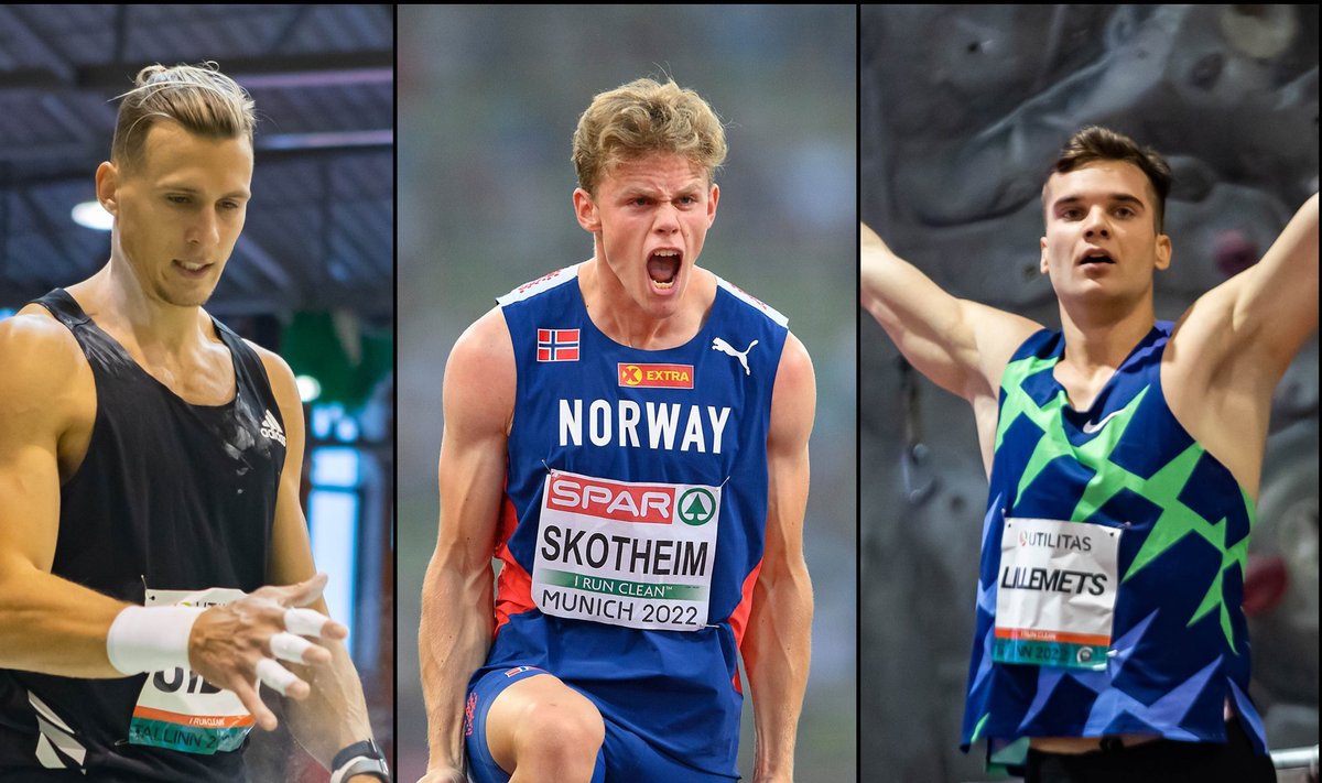 Maicel Uibo, Sander Skotheim ja Risto Lillemets on piisavalt tugevad, et Tallinnas võita.