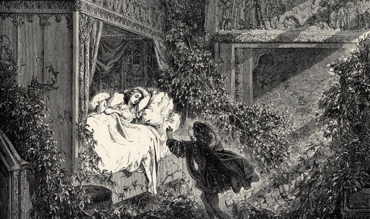 Gustave Doré "Uinuv kaunitar"