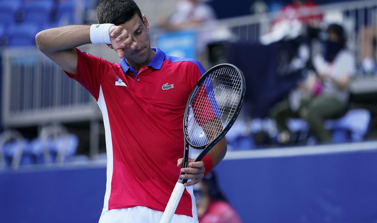 Novak Djokovic olümpiamängude esimeses ringis