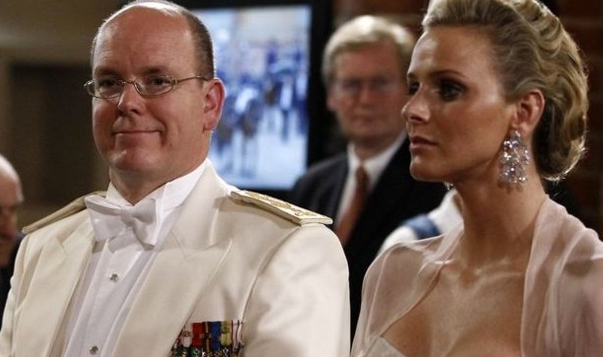 Monaco vürst Albert II ja Charlene Wittstock