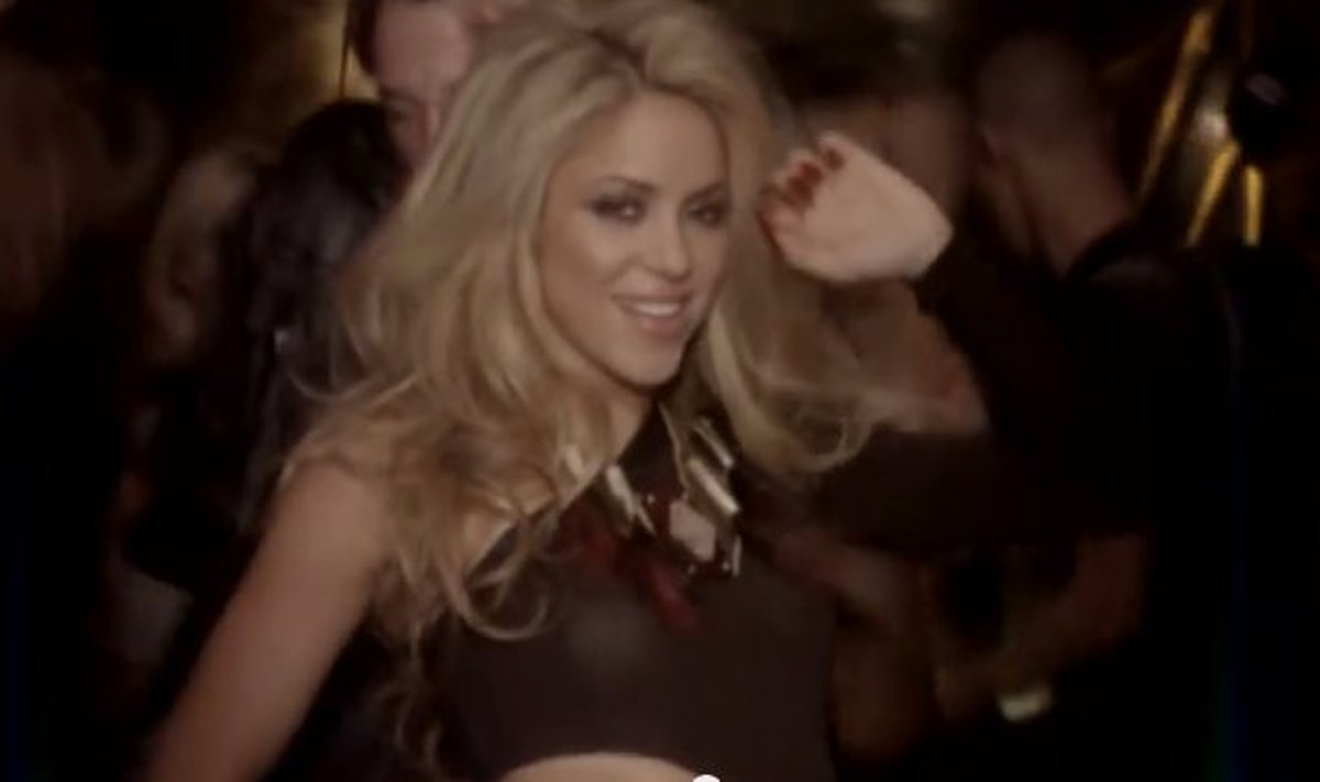 Kaader videost/ Shakira