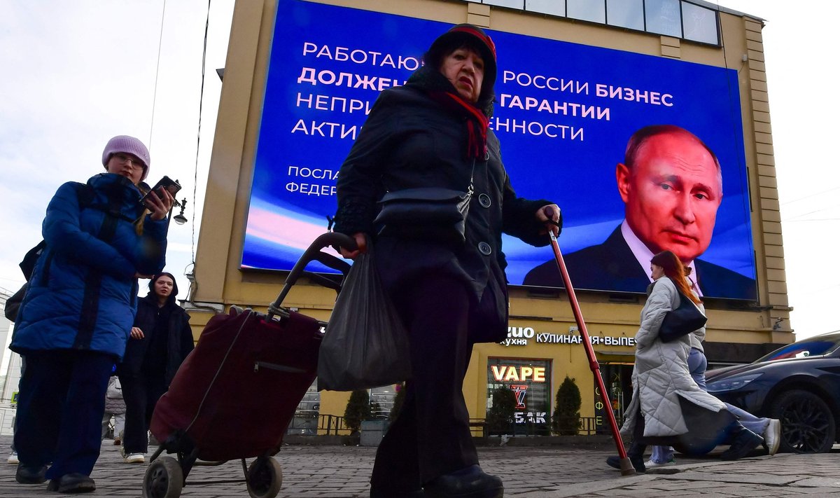 Venemaal toimuvad peagi "presidendivalimised", mille võitja on ette teada. 