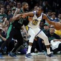 VIDEO | Warriors alistas Celticsi ja pikendas võiduseeria kümnemänguliseks, Jokic säras Philadelphia vastu