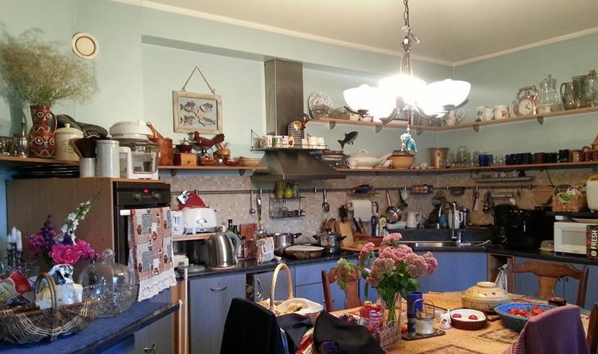 Fotovõistlus "Köök minu kodus": Segasummaköök Kuressaares kassi ja tädiga