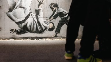 Äsja Eestisse jõudnud Banksy vara väärtus on 20 aastaga kasvanud mitmekümne miljonini
