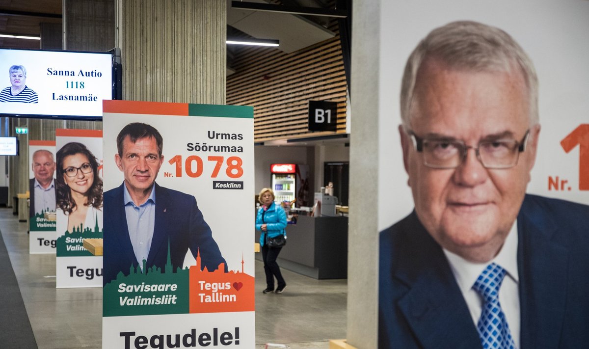 Tegusa Tallinna valimisplakatid