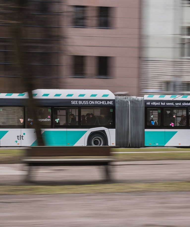 Varsti võib rohelisi Tallinna busse kohata ka pealinna lähivaldades. 