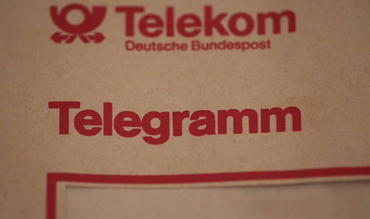 Uuest aastast ei saa Saksamaal enam telegramme saata.