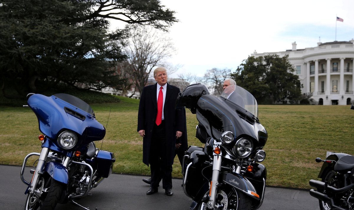 TOLLIMAKS TEEB HALVEMAKS: Donald Trumpi majandusmanöövrid panevad Harley-Davidsoni Euroopas täbarasse olukorda.