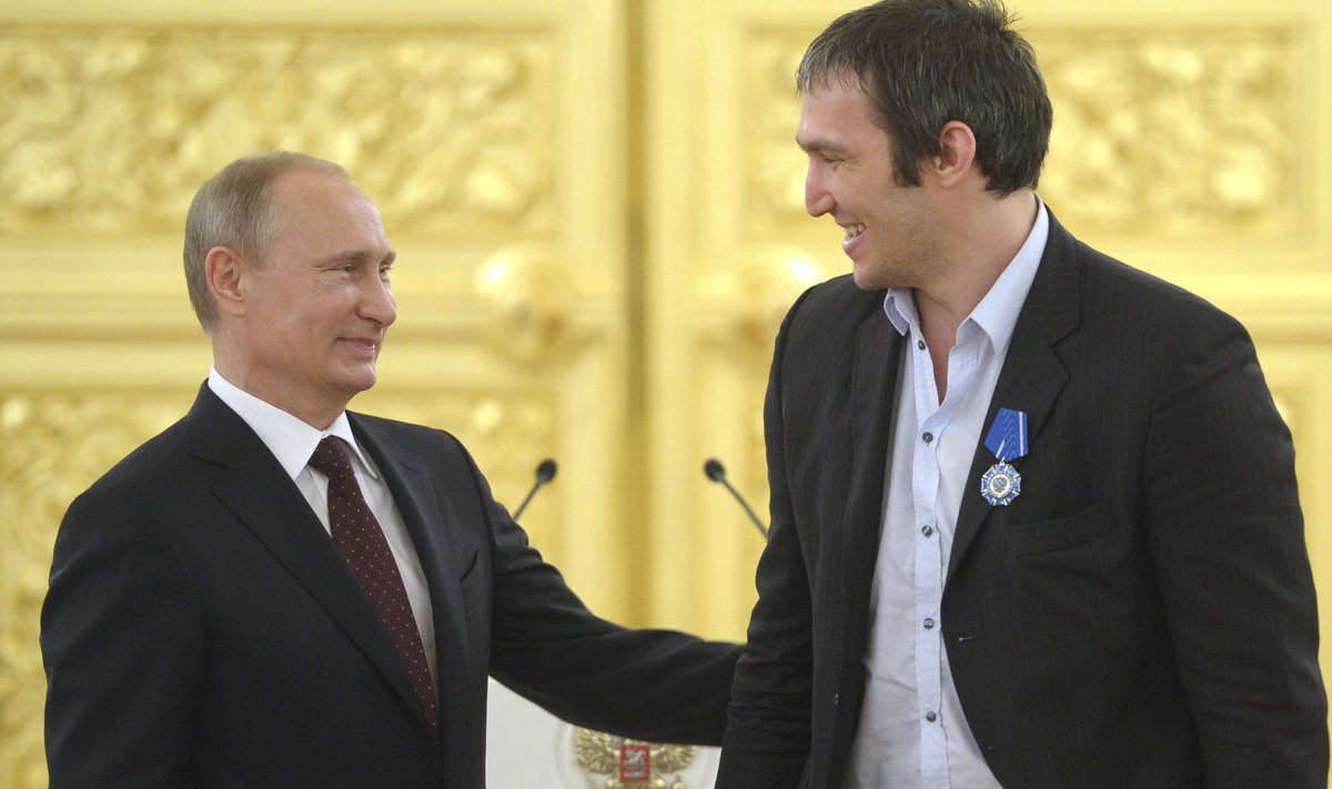Vladimir Putin ja Aleksandr Ovetškin