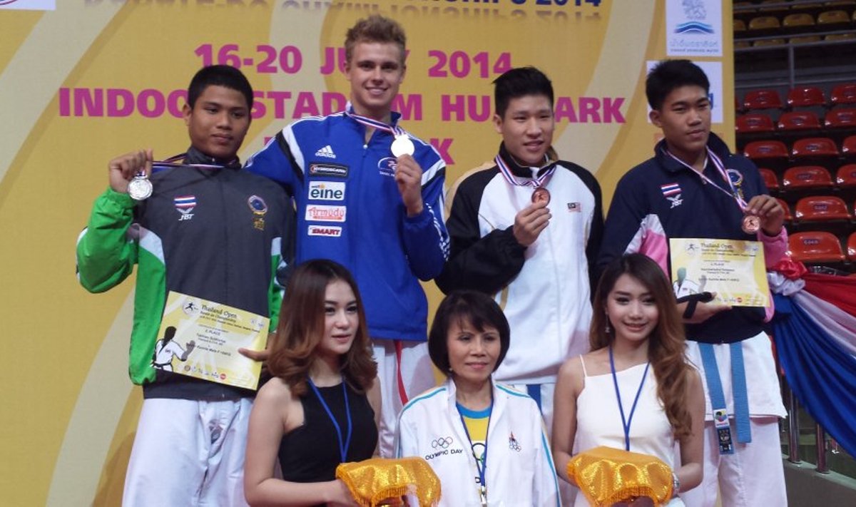 Tanel Paabo võitis 2014. a Tai lahtised meistrivõistlused