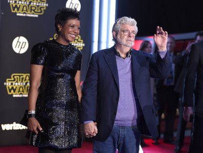 George Lucas abikaasaga