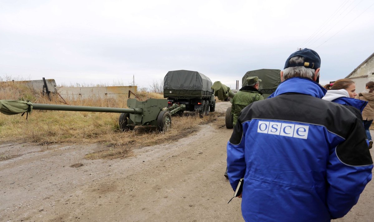 OSCE vaatlejad Donetski regioonis