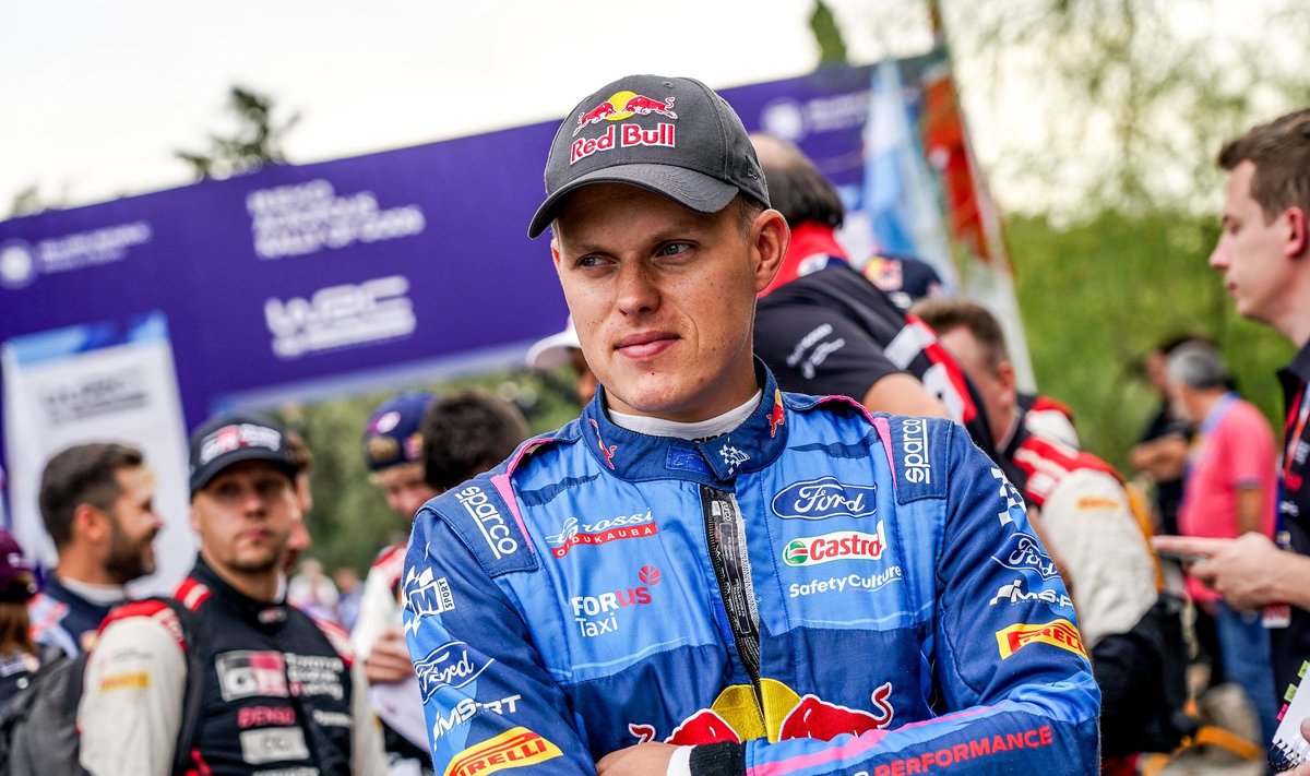 Ott Tänak Kreek rallil