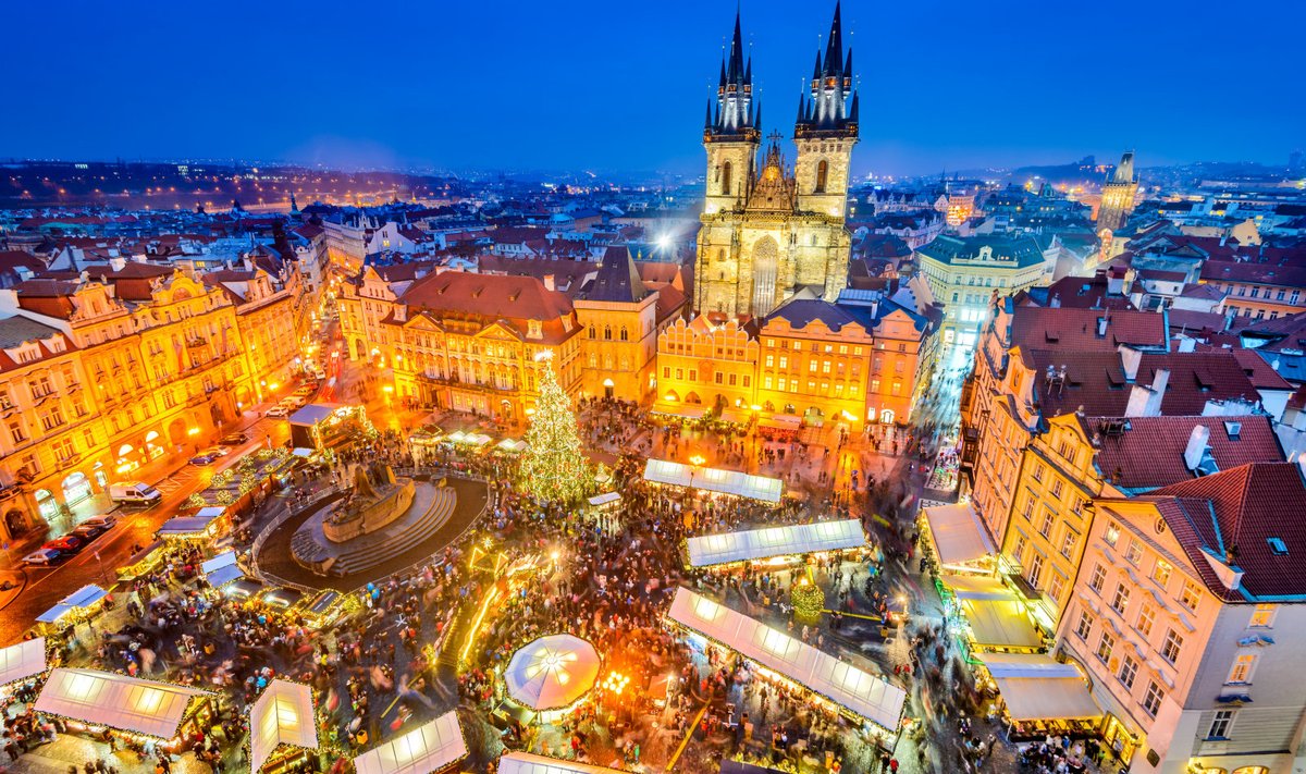 Praha jõuluajal