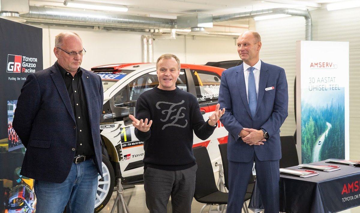 maailma autoralli absoluutsesse tippu kuuluv Toyota Gazoo Racing lahkub Eestist