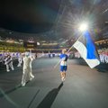 FOTOD | Tokyo paraolümpiamängude avamisel oli kolm tulesüütajat, Eesti lippu kandis Robin Liksor