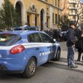 Мужчина с эстонским паспортом, увидев итальянских полицейских, попытался перерезать себе горло