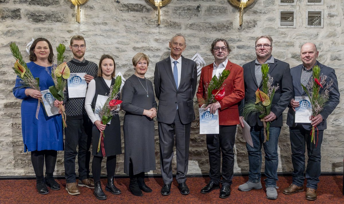 Kristi ja Siim Kallase fondi stipendiumide üleandmine Eesti Teatriliidus