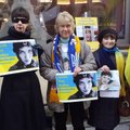 Перед посольством РФ в Таллинне прошла акция в поддержку Надежды Савченко