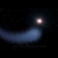 Astronoomide täistabamus: võõral planeedil on pikk saba taga, nagu komeedil