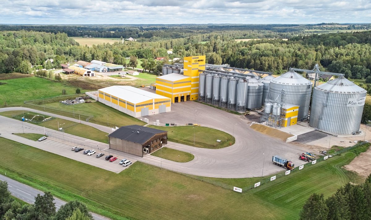 KEVILI ühistu Rõngu teraviljaterminal on üks Eesti suurimaid.