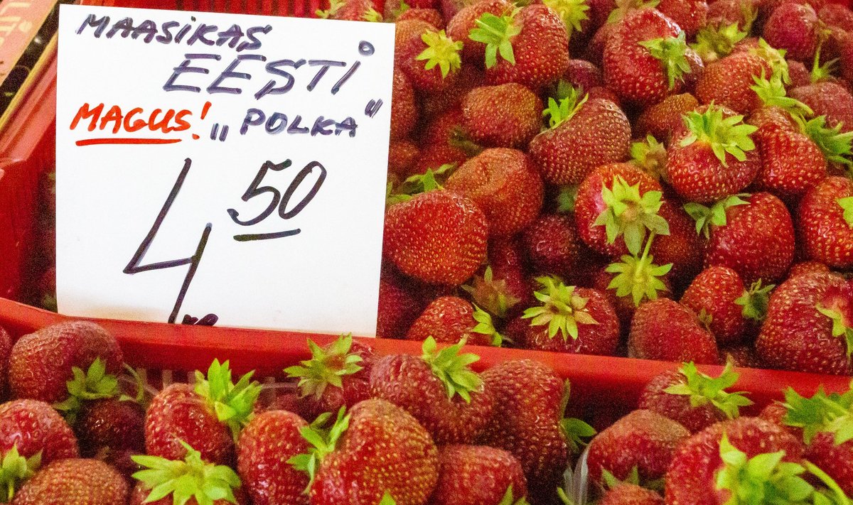 Pärast Maalehe maasikalugusid hakati turgudel usinamalt kirja panema marjade päritolu.