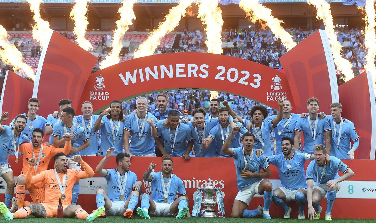 Manchester City krooniti FA karika võitjaks.