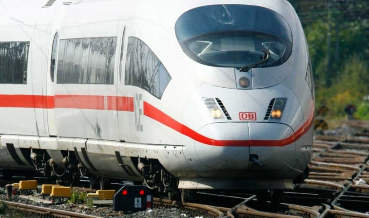 Selline kiirrong nagu Lääne-Euroopas tavaline ICE võib 10–12 aasta pärast sõita ka Baltimaades. (Reuters)