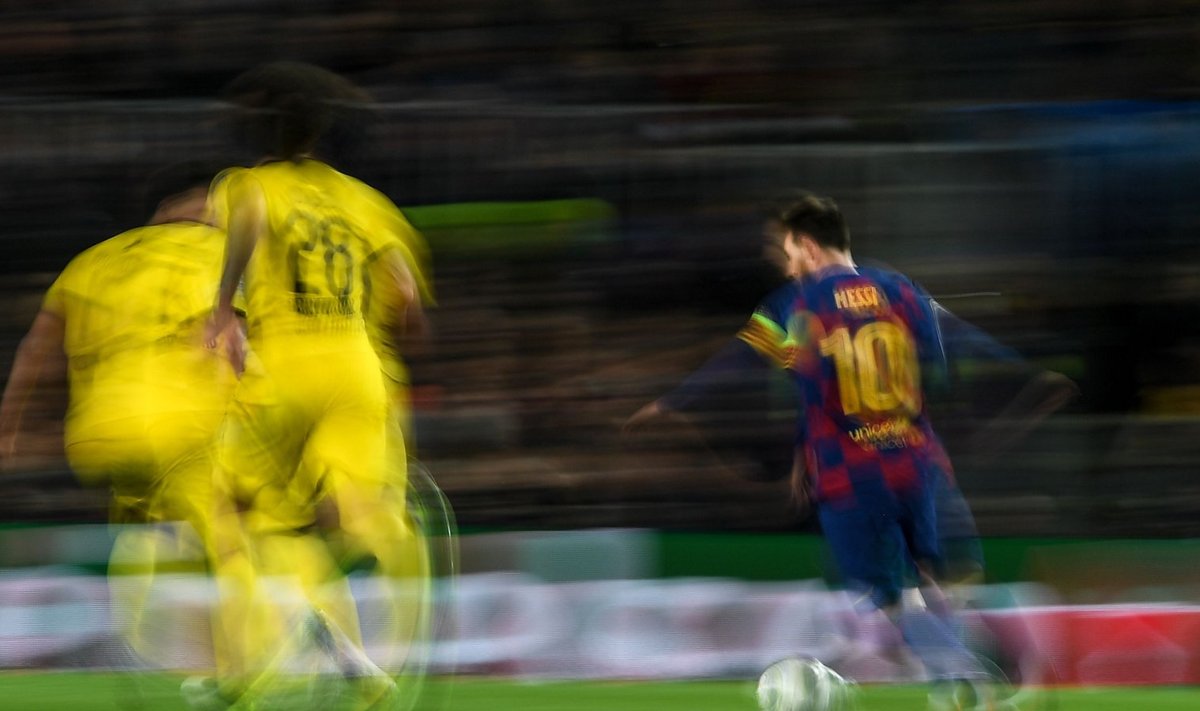 Lionel Messi vedas Barcelona võidule Dortmundi üle.