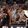 Cleveland jätkab play-off'i kaotuseta, Rockets püstitas Spursi vastu kolmesterekordi