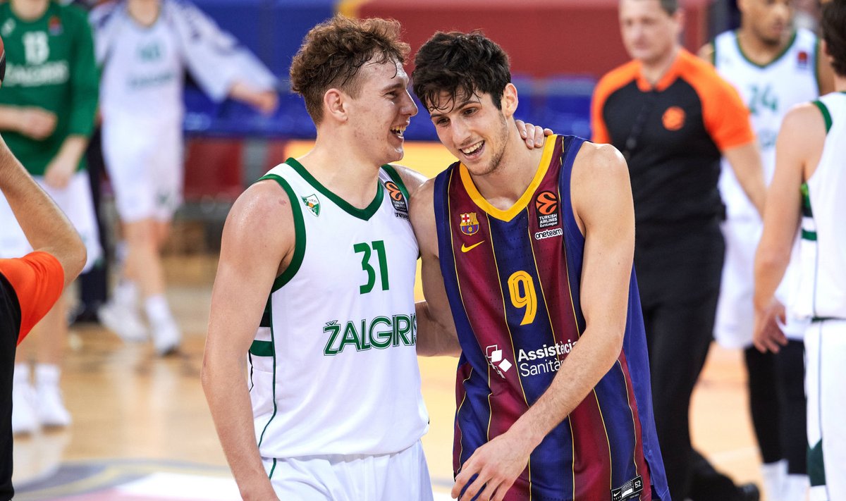 Rokas Jokubaitis (vasakul) võib Barcelonas asendada Leandro Bolmarot.