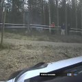 VIDEO | Teemu Suninen sõitis Rootsi ralli testikatsel segastel asjaoludel rajalt välja