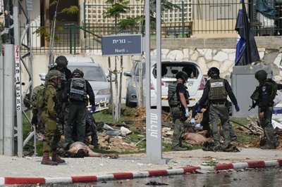 SDEROT: Linn asub Gaza sektori vahetus läheduses, Hamasi relvastatud võitlejad vallutasid 7. oktoobril Sderoti politseijaoskonna.
