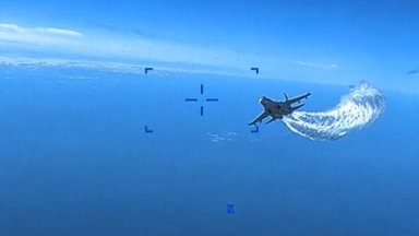 VIDEO | USA avalikustas Musta mere kohal Vene hävitajaga kohtunud drooni kaamera salvestise