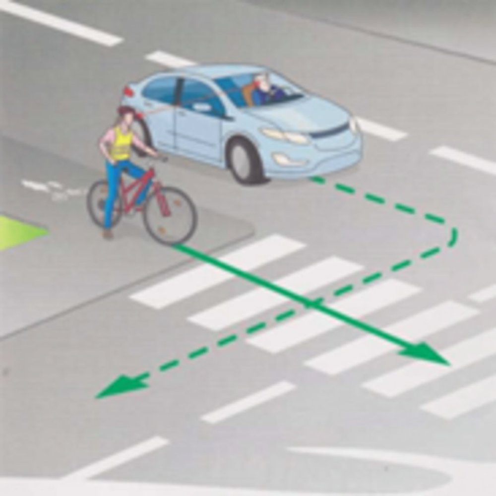 Как велосипедист должен пересекать пешеходный переход. Пересечение проезжей части пешеходами и велосипедистами. Должна ли машина пропускать велосипедиста. Схема прохождения пешеходов. Обязан ли велосипедист повороте пропускать машину.