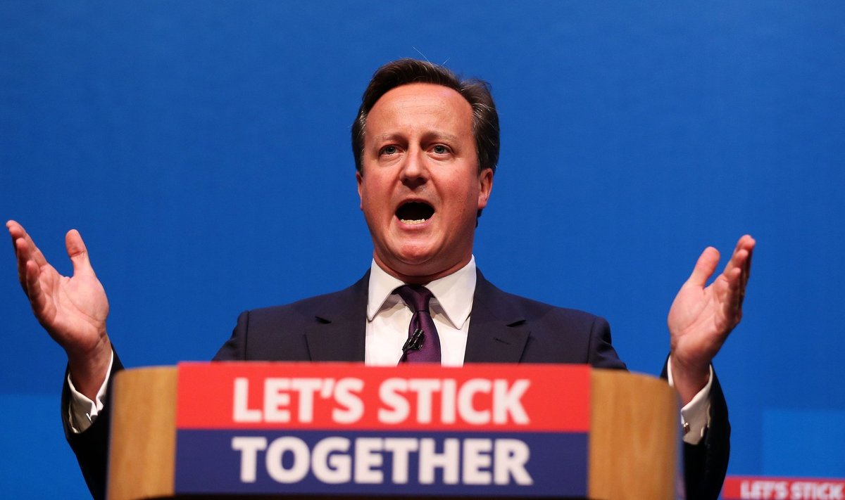 Šotimaa iseseisvusreferendumi ajal oli Cameron veendunud šotlaste Ühendkuningriikidest lahkumise vastane